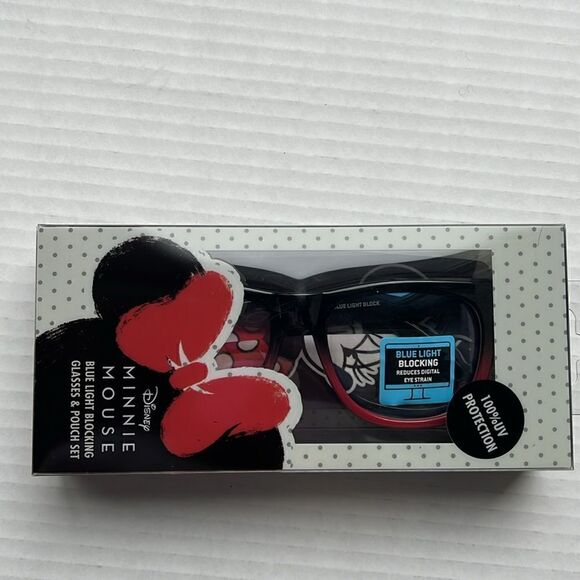 Disney Blue Light Blocking Glasses & Pouch - Picture 3 of 14